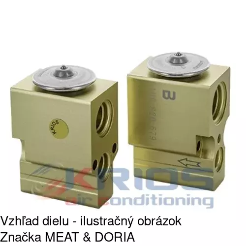 Expanzný ventil 9546KZ-1 /POLCAR/ - obr. 2