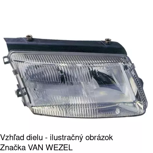 Hlavný reflektor 954810-H /POLCAR/ - obr. 4
