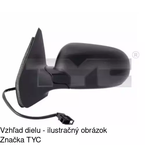 Vonkajšie zrkadlo 9548514M /POLCAR/ - obr. 3