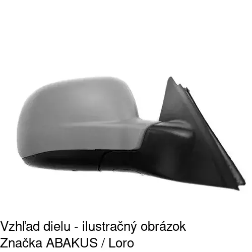 Vonkajšie zrkadlo 9548528M /POLCAR/ - obr. 3