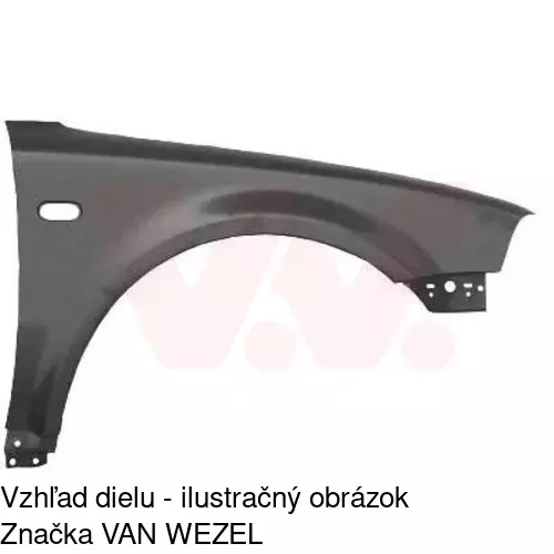Predný blatník 954902-J /POLCAR/ - obr. 5