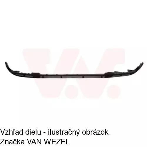 Spojler predného nárazníka 954925 /POLCAR/ - obr. 2