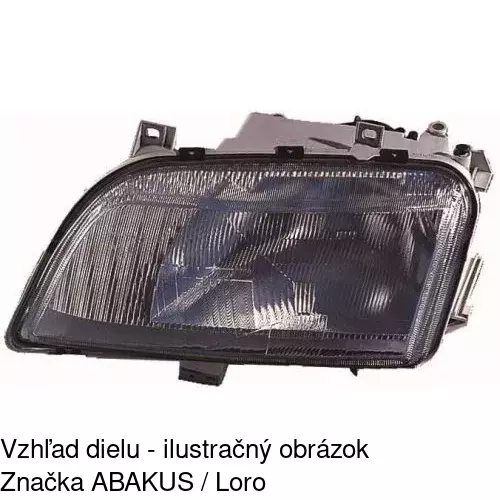 Hlavný reflektor 9550090E /POLCAR/ - obr. 4