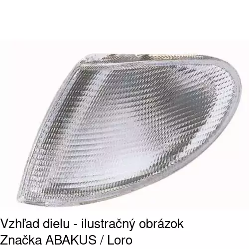 Predná smerovka 9550192E /POLCAR/ - obr. 3