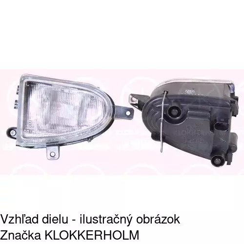 Hmlové svetlo - predné 955030-E /POLCAR/ - obr. 1