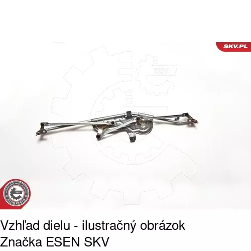 Náhon stieračov bez motora 9550MWP1 /POLCAR/ - obr. 5