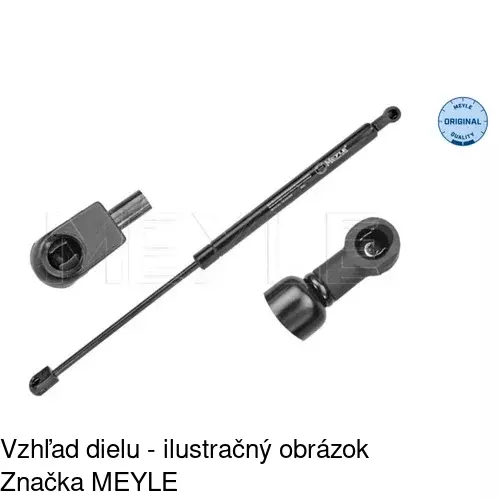 Plynová pružina 9555AB /POLCAR/ - obr. 4