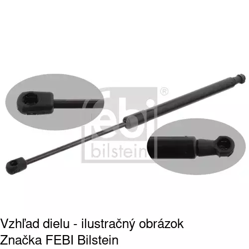 Plynová pružina 9555ABD /POLCAR/ - obr. 1