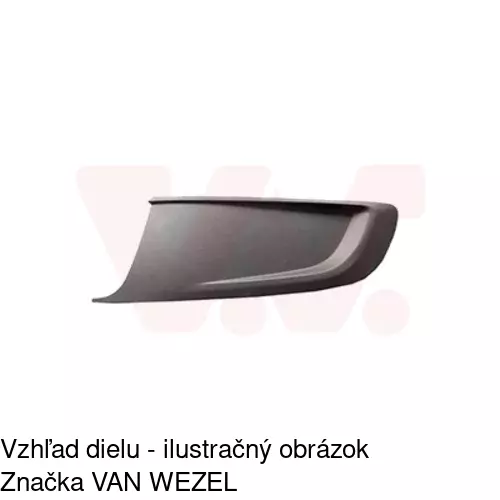 Kryt v nárazníku POLCAR 956327-1