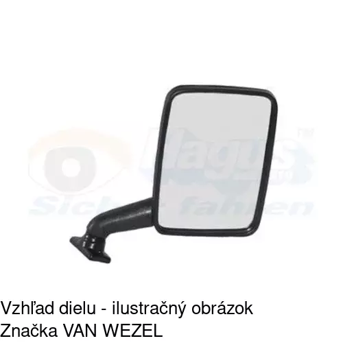 Vonkajšie zrkadlo 956552-M /POLCAR/ - obr. 1