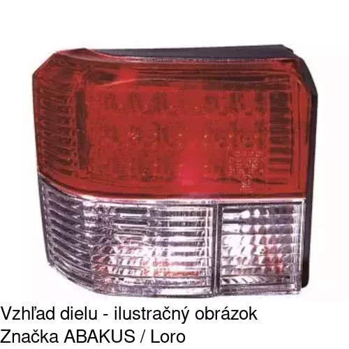 Zadné svetlo 956687-E /POLCAR/ - obr. 1
