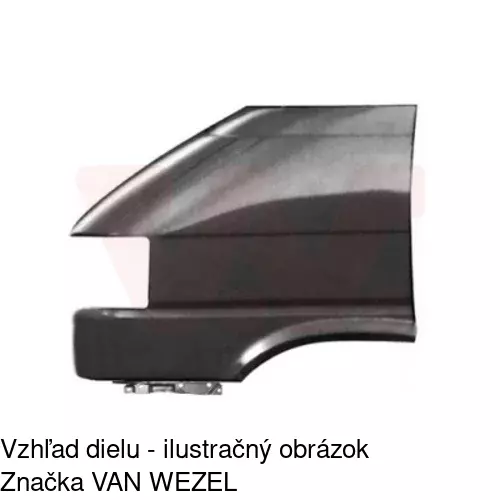 Predný blatník 956701-1 /POLCAR/ - obr. 1
