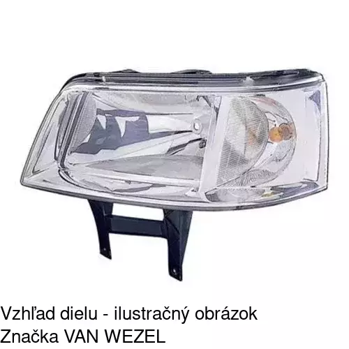 Hlavný reflektor 9568090E /POLCAR/ - obr. 4