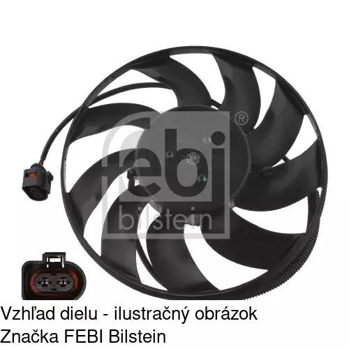 Ventilátory chladičov 956823W1 /POLCAR/ - obr. 4