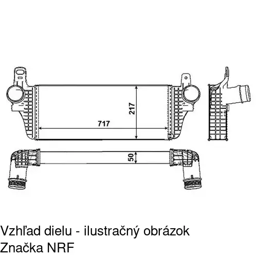 Chladiče vzduchu (Intercoolery) POLCAR 9568J82X