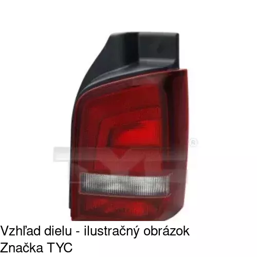 Zadné svetlo POLCAR 9569885E