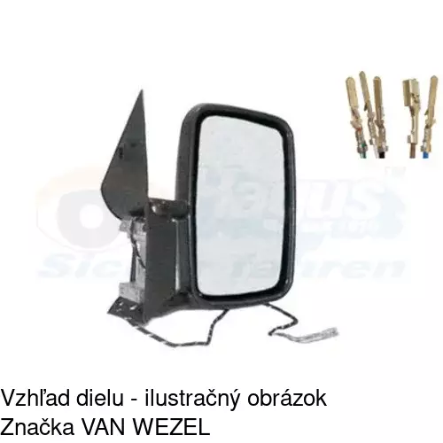 Vonkajšie zrkadlo 9571524M /POLCAR/ - obr. 4