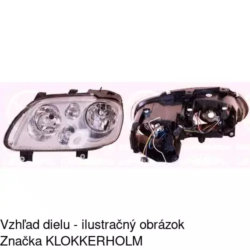 Hlavný reflektor 957809-E /POLCAR/ - obr. 3