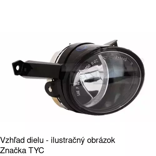 Hmlové svetlo - predné 9578292E /POLCAR/ - obr. 1