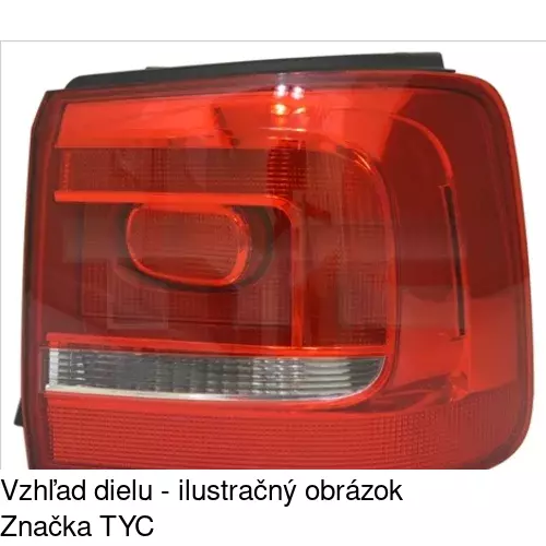 Zadné svetlo POLCAR 9579873E