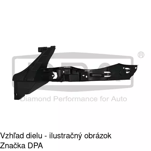 Držiak nárazníka POLCAR 95800725