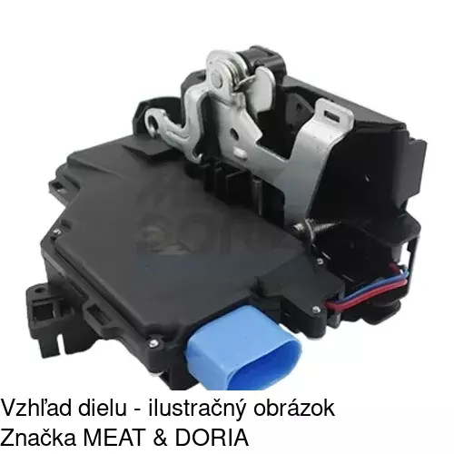 Vnútorná zámka dverí 9580ZC-1 /POLCAR/ - obr. 3