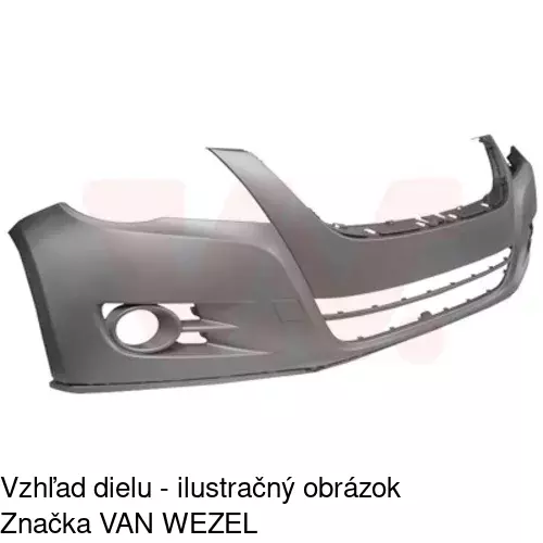 Predný nárazník 95850712 /POLCAR/ - obr. 2