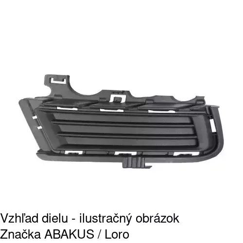 Kryt v nárazníku 95C227-4 /POLCAR/ - obr. 1
