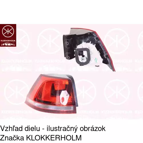 Zadné svetlo 95C2884V /POLCAR/ - obr. 1