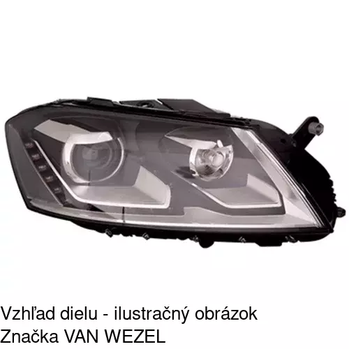 Hlavný reflektor 95D1101V /POLCAR/ - obr. 3
