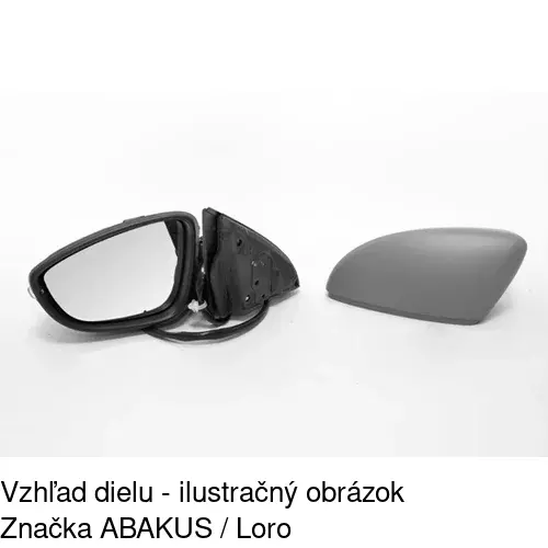 Vonkajšie zrkadlo 95D1516M /POLCAR/ - obr. 1