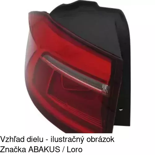 Zadné svetlo 95L188-V /POLCAR/ - obr. 1