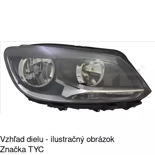 Hlavný reflektor POLCAR 95U1092E