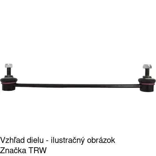 Tyčka stabilizátora H-280 /POLCAR/ - obr. 2