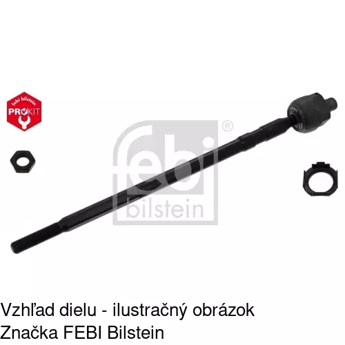 Tyč riadenia POLCAR MA-124