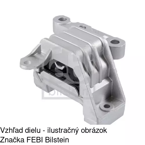 Silentblok motora POLCAR OP-EM080