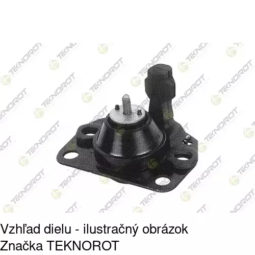 Silentblok motora RE-EM019 /POLCAR/ - obr. 2