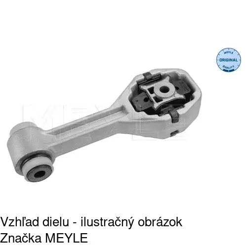 Silentblok motora RE-TM003 /POLCAR/ - obr. 1