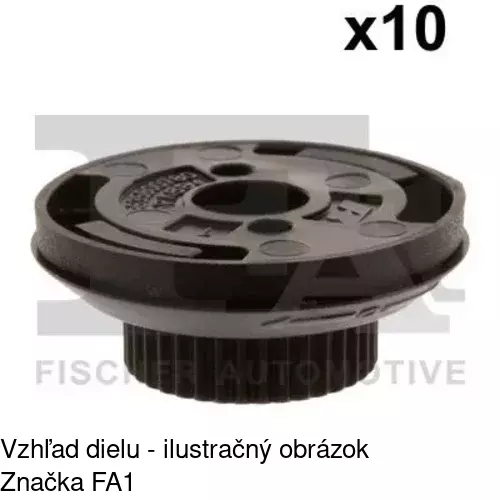 Záslepka POLCAR RXC30032