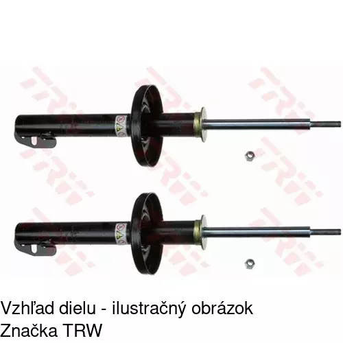 Plynový tlmič S010250G /POLCAR/ - obr. 3