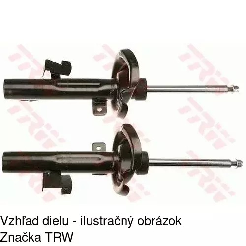 Plynový tlmič S010440G /POLCAR/ - obr. 2