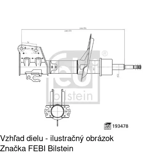 Plynový tlmič S010460G /POLCAR/ - obr. 1