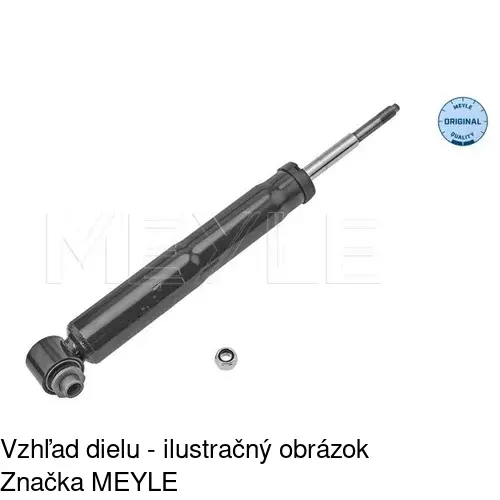 Plynový tlmič S011426G /POLCAR/