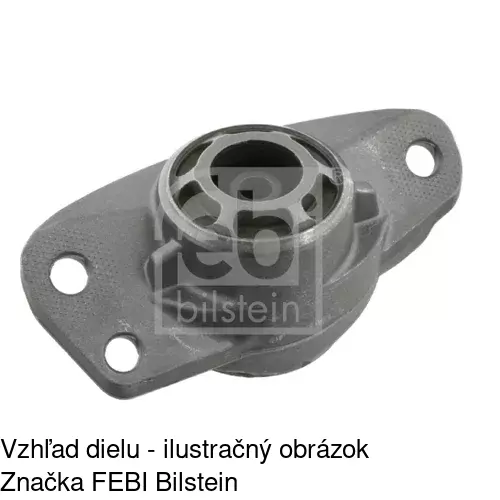 Uchytenie tlmiča POLCAR S020047