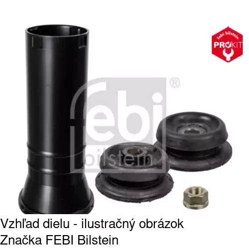 Uchytenie tlmiča S020054 /POLCAR/ - obr. 3