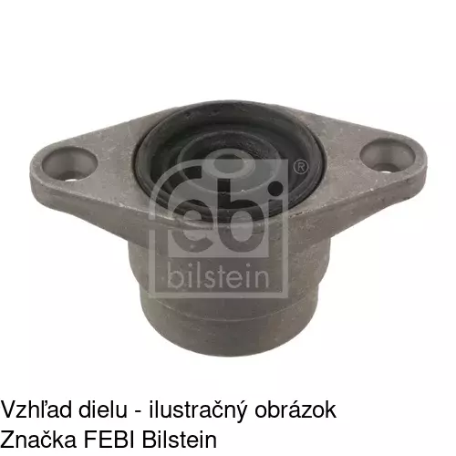 Uchytenie tlmiča POLCAR S020187