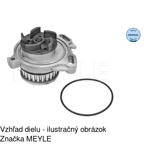 Vodné čerpadlo S10-225 /POLCAR/ - obr. 2