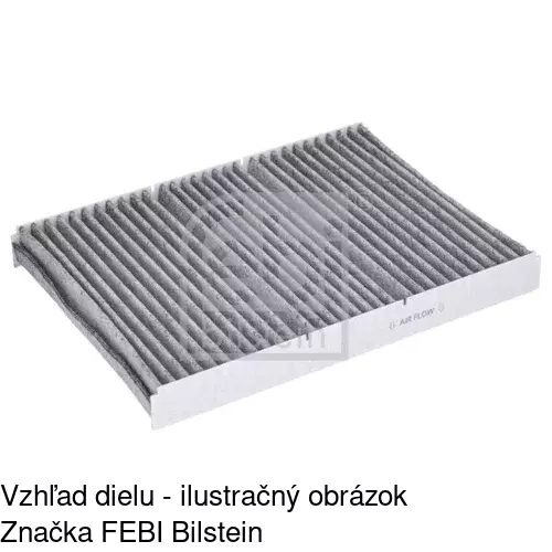 Kabínový filter s uhlíkom POLCAR S11-1002