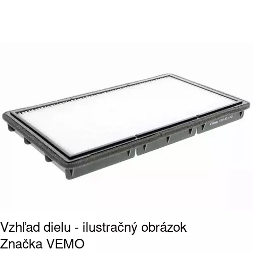 Kabínový filter s uhlíkom S11-1035 /POLCAR/ - obr. 1