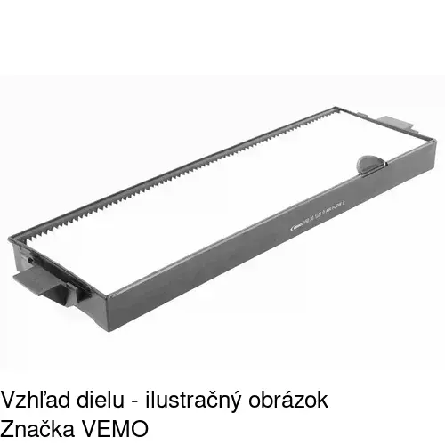 Kabínový filter s uhlíkom S11-1073 /POLCAR/ - obr. 1
